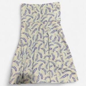 Baby & Navy Blue Floral Patterned Dress